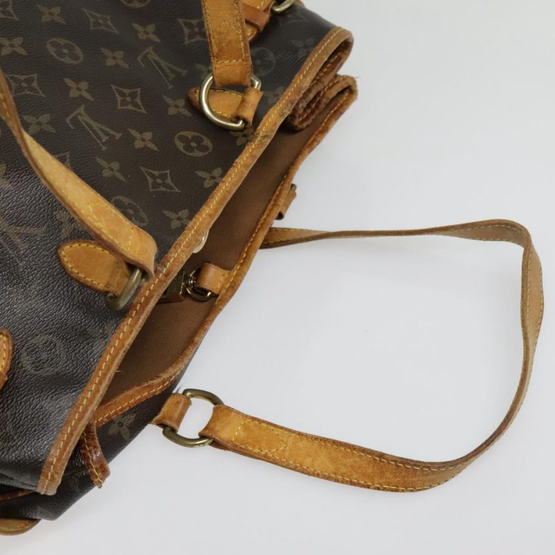 Louis Vuitton Monogram Batignolles Horizontal Tote Bag M51154  bs18776 - Image 8