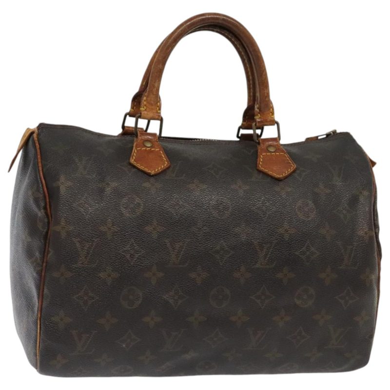 Louis Vuitton Monogram Speedy 30 Hand Bag M41526  bs18788