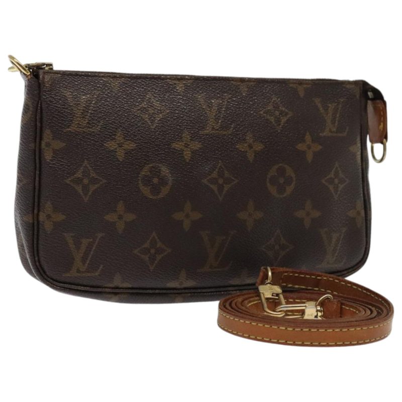 Louis Vuitton Monogram Pochette Accessoires Pouch M51980  bs18794