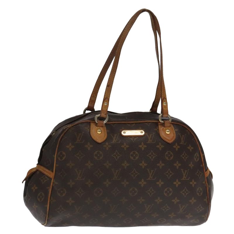 Louis Vuitton Monogram Montorgueil GM Shoulder Bag M95566  bs18870