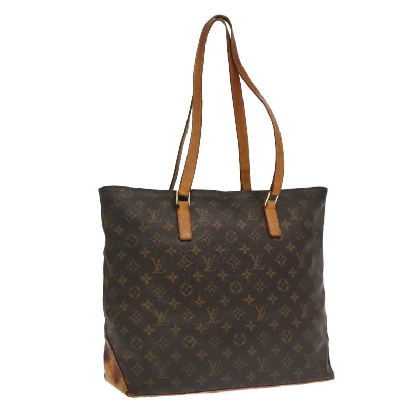 Louis Vuitton Monogram Cabas Mezzo Tote Bag M51151  bs18872