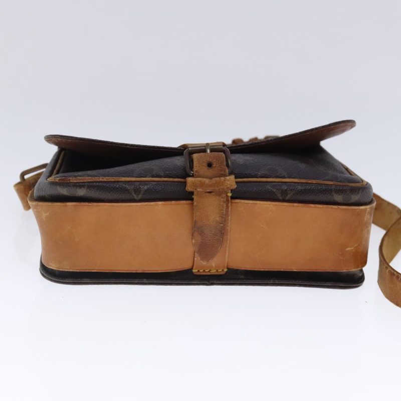 Louis Vuitton Monogram Cartouchiere MM Shoulder Bag M51253  bs18875 - Image 5