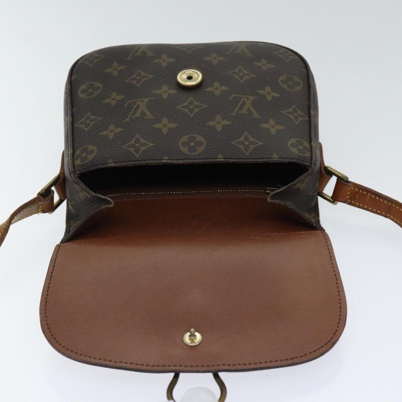 Louis Vuitton Monogram Saint Cloud MM Shoulder Bag M51243  bs18876 - Image 6