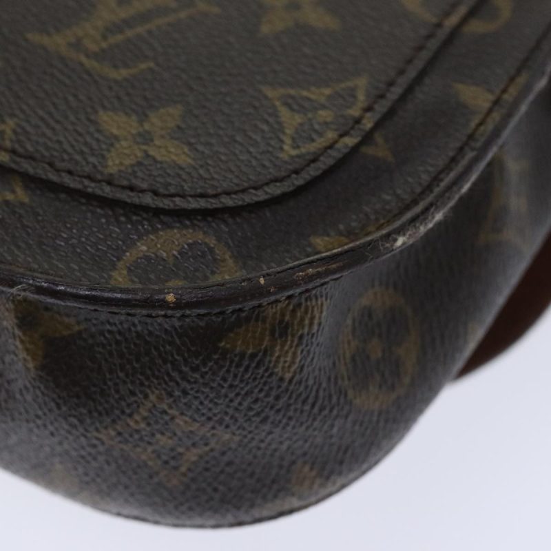 Louis Vuitton Monogram Saint Cloud MM Shoulder Bag M51243  bs18876 - Image 5