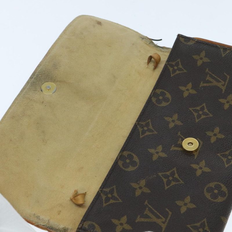 Louis Vuitton Monogram Pochette Twin GM Shoulder Bag M51852  bs18929 - Image 8