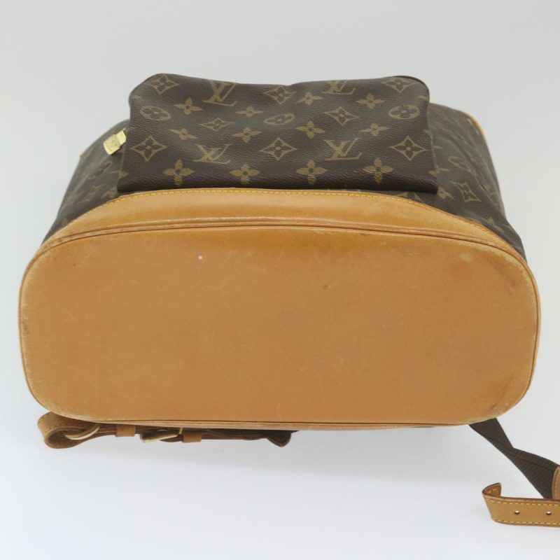 Louis Vuitton Monogram Montsouris GM Backpack M51135  bs3546 - Image 5