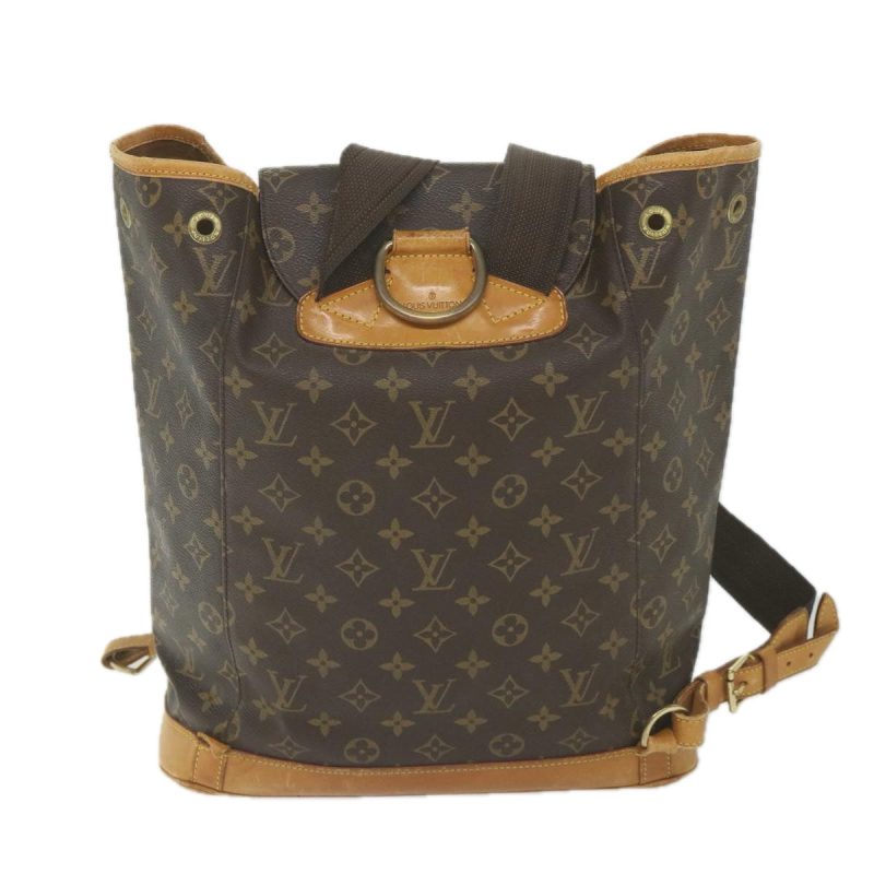 Louis Vuitton Monogram Montsouris GM Backpack M51135  bs3546 - Image 2