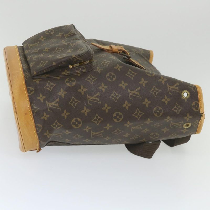 Louis Vuitton Monogram Montsouris GM Backpack M51135  bs3546 - Image 3