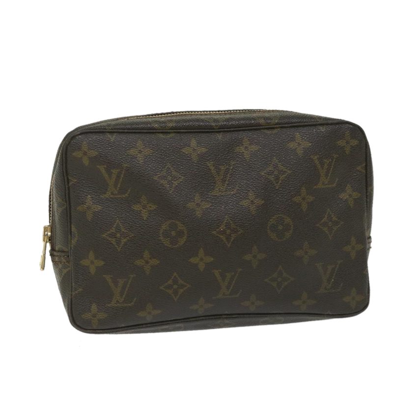 Louis Vuitton Monogram Trousse Toilette 23 Clutch Bag M47524  bs8780