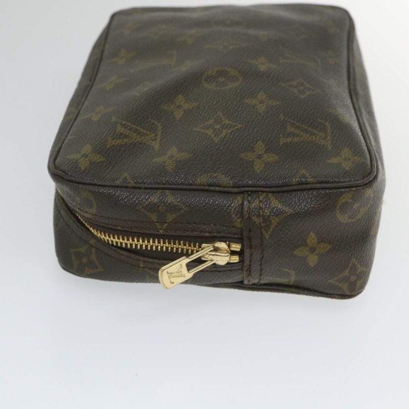 Louis Vuitton Monogram Trousse Toilette 23 Clutch Bag M47524  bs8780 - Image 4
