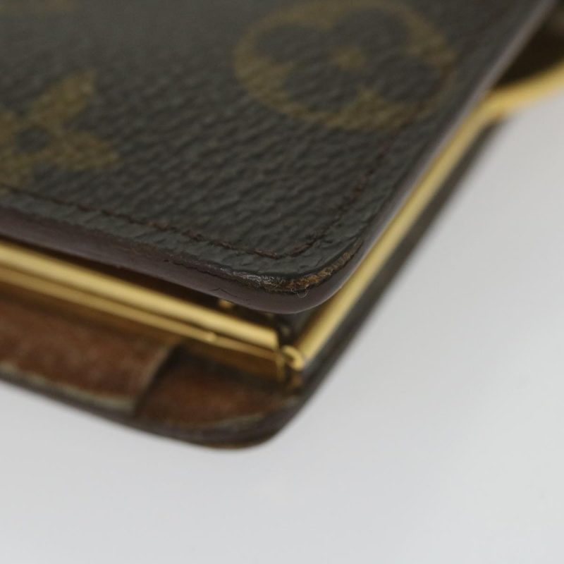 Louis Vuitton Monogram Porte Monnaie Billets Viennois Wallet M61663 Auth bs9454 - Image 9