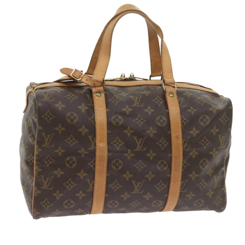 Louis Vuitton Monogram Sac Souple 35 Boston Bag M41626  bs9555
