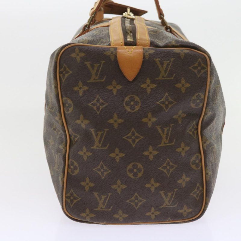 Louis Vuitton Monogram Sac Souple 35 Boston Bag M41626  bs9555 - Image 3
