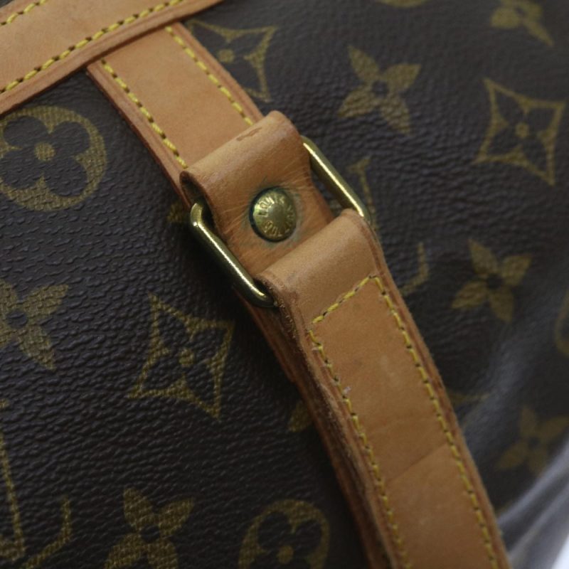 Louis Vuitton Monogram Sac Souple 35 Boston Bag M41626  bs9555 - Image 8