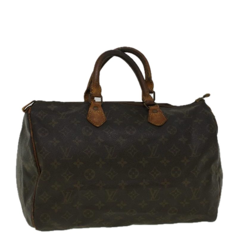 Louis Vuitton Monogram Speedy 35 Hand Bag M41524  bs9640