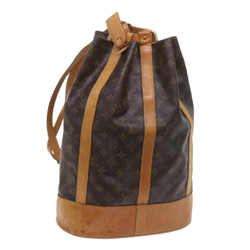 Louis Vuitton Monogram Randonnee GM Shoulder Bag M42244  bs9674