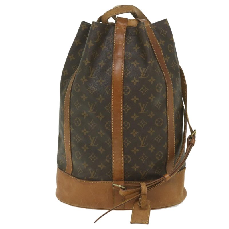 Louis Vuitton Monogram Randonnee GM Shoulder Bag M42244  bs9782