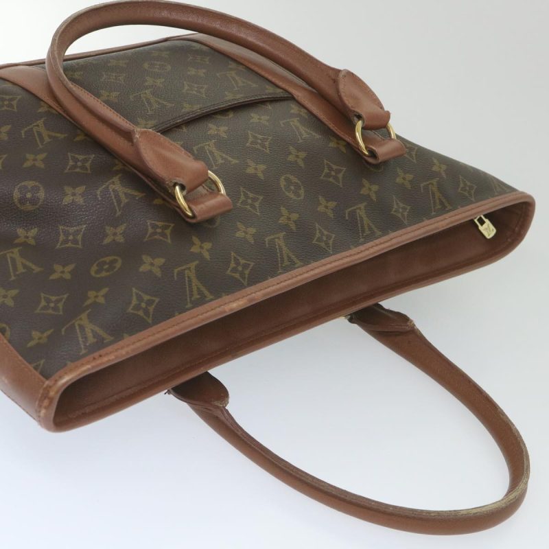 Louis Vuitton Monogram Sac Weekend PM Tote Bag M42425  bs9783 - Image 6