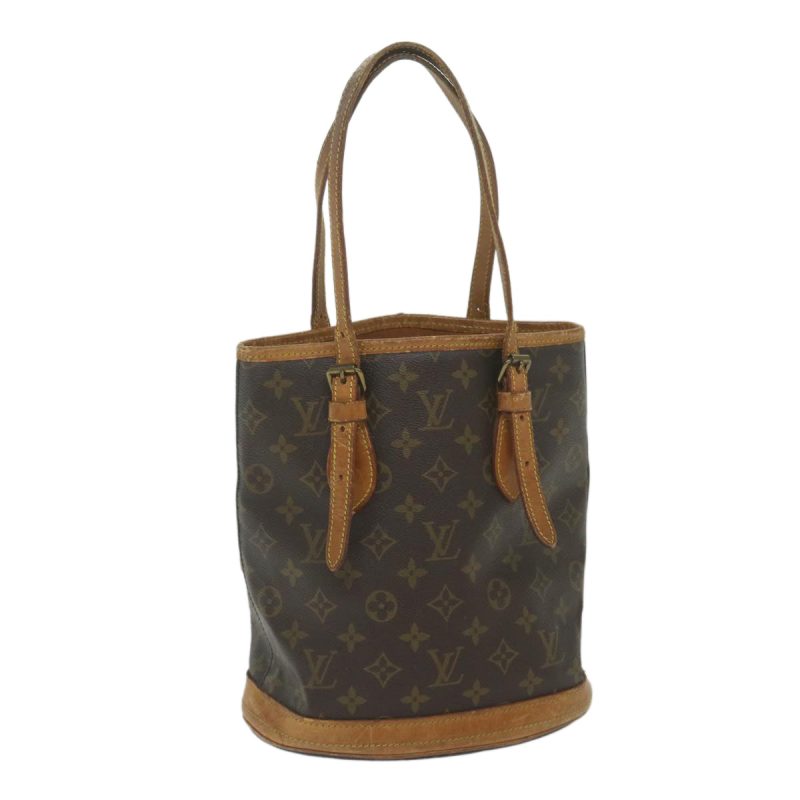 Louis Vuitton Monogram Bucket PM Shoulder Bag Vintage M42238  bs9797