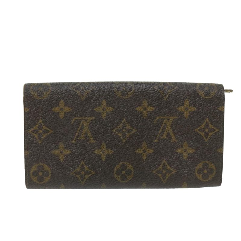 Louis Vuitton Monogram Portefeuille Sarah Long Wallet M60531  bs9881 - Image 2