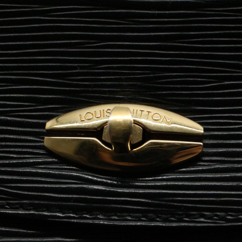 Louis Vuitton Epi Malesherbes Hand Bag Black M52372  ep2124 - Image 9