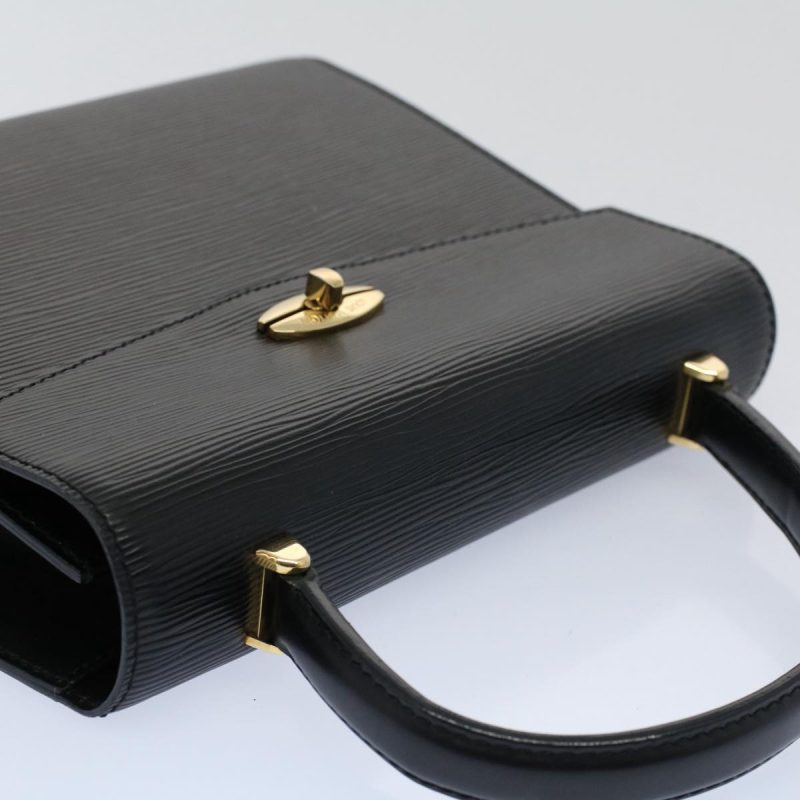 Louis Vuitton Epi Malesherbes Hand Bag Black M52372  ep2124 - Image 6