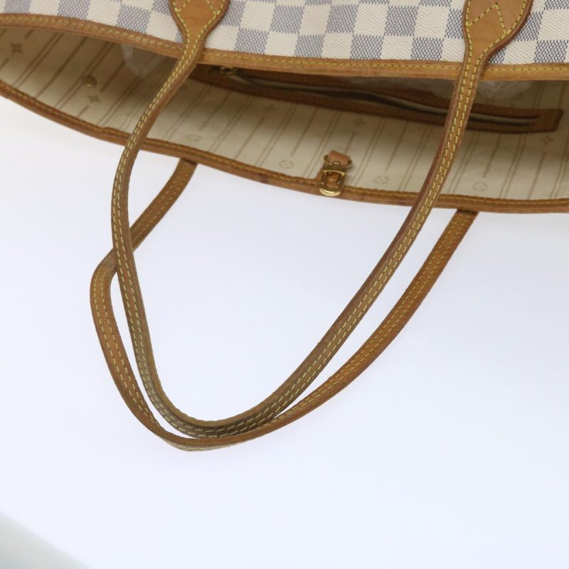 Louis Vuitton Damier Azur Neverfull MM Tote Bag N41605  ep2166 - Image 8
