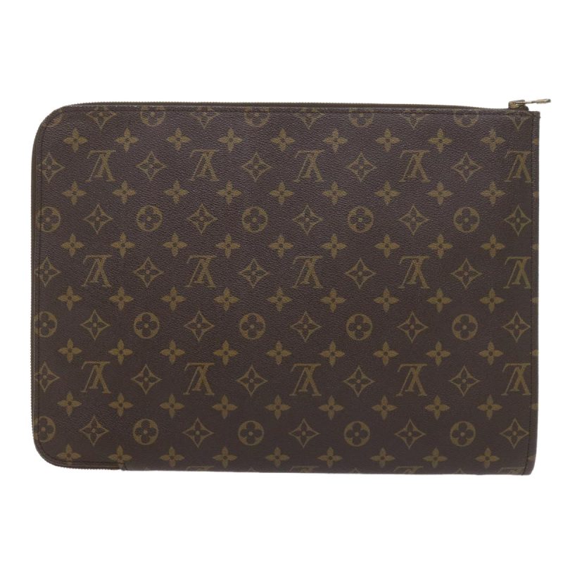 Louis Vuitton Monogram Poche Document Briefcase M53400  ep2351 - Image 2
