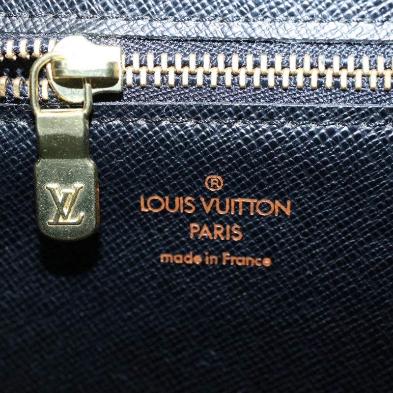 Louis Vuitton Epi Art Deco Clutch Bag Blue M52635  ep2364 - Image 9