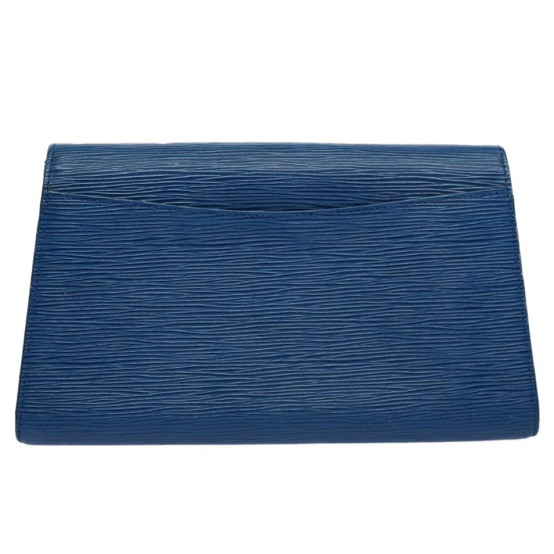 Louis Vuitton Epi Art Deco Clutch Bag Blue M52635  ep2364 - Image 2