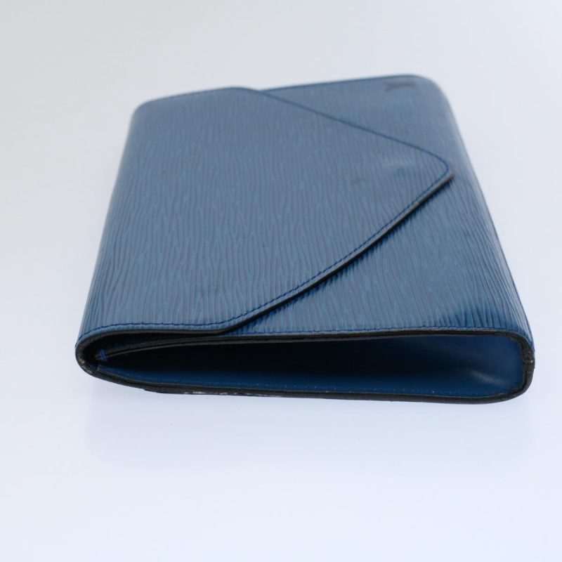Louis Vuitton Epi Art Deco Clutch Bag Blue M52635  ep2364 - Image 3