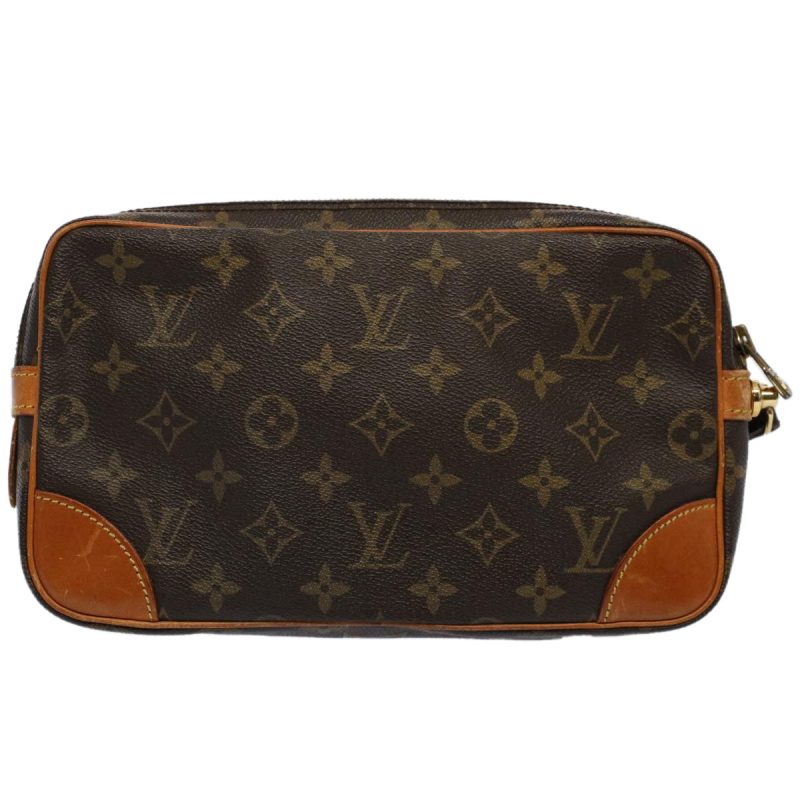 Louis Vuitton Monogram Marly Dragonne PM Clutch Bag M51827  ep2398 - Image 2