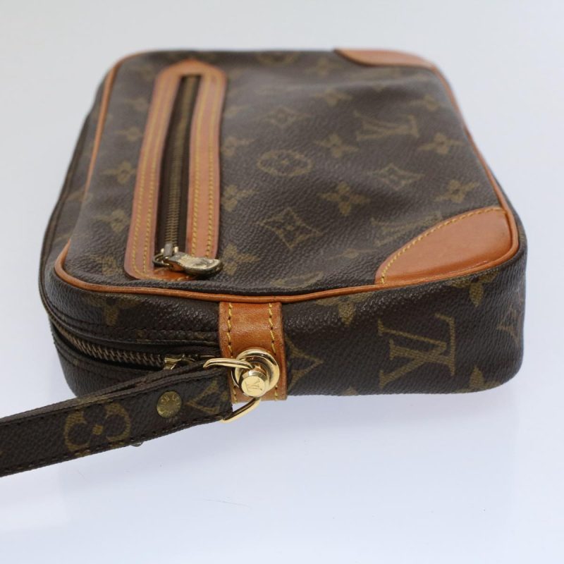 Louis Vuitton Monogram Marly Dragonne PM Clutch Bag M51827  ep2398 - Image 3