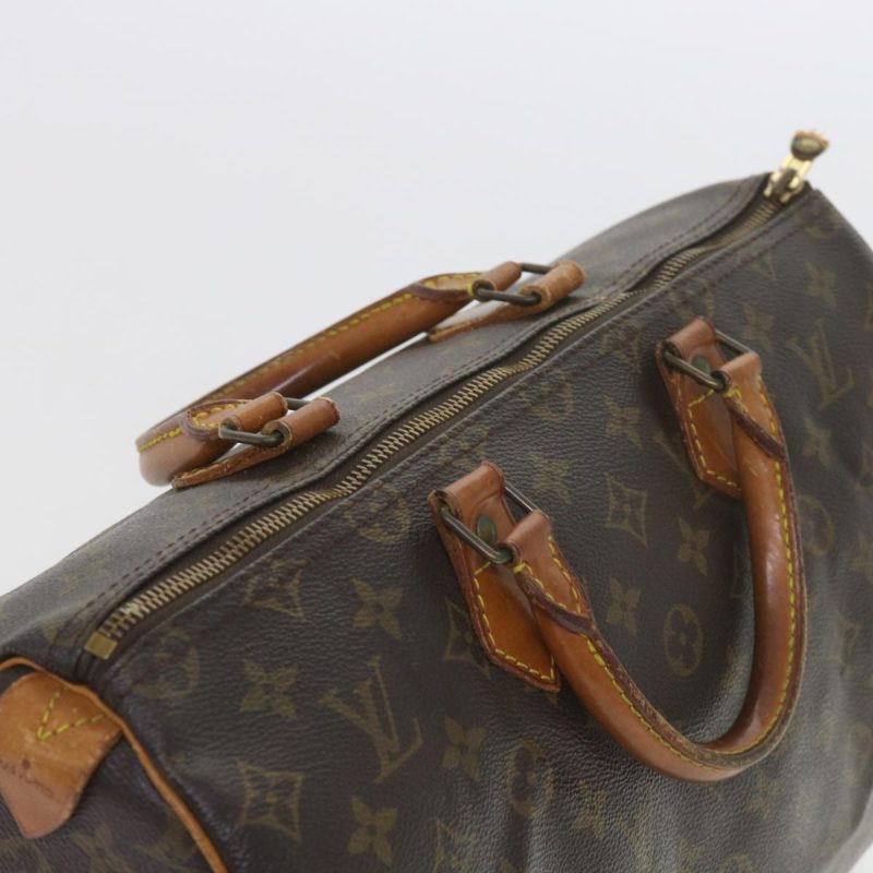 Louis Vuitton Monogram Speedy 35 Hand Bag M41524  ep2400 - Image 6