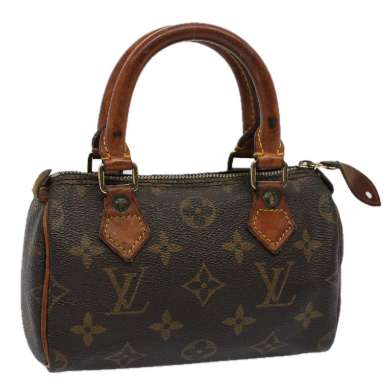 Louis Vuitton Monogram Mini Speedy Hand Bag M41534  ep2408