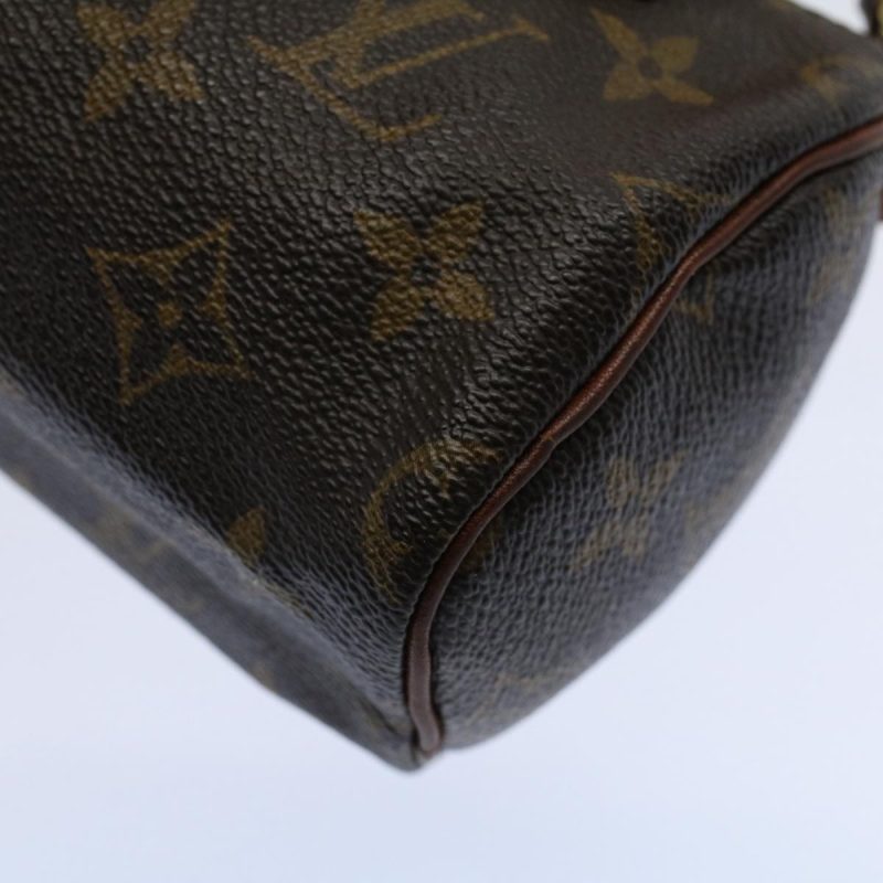 Louis Vuitton Monogram Mini Speedy Hand Bag M41534  ep2408 - Image 9