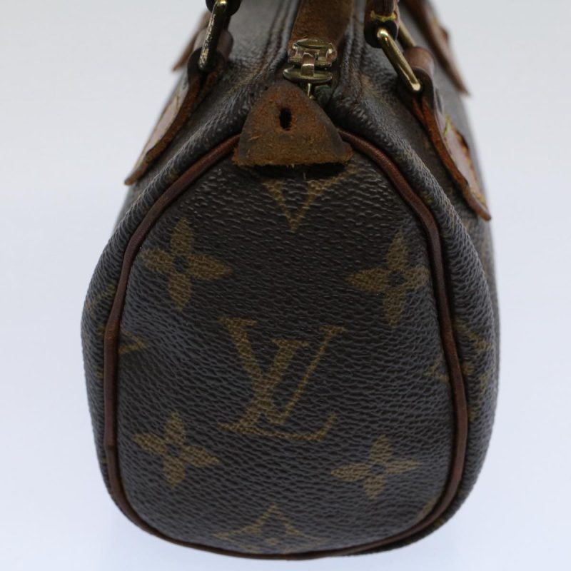 Louis Vuitton Monogram Mini Speedy Hand Bag M41534  ep2408 - Image 4