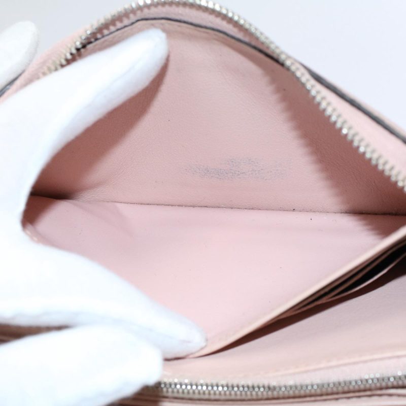 Louis Vuitton Monogram Mahina Zippy Wallet Long Wallet Pink M82755 Auth ep2463 - Image 9