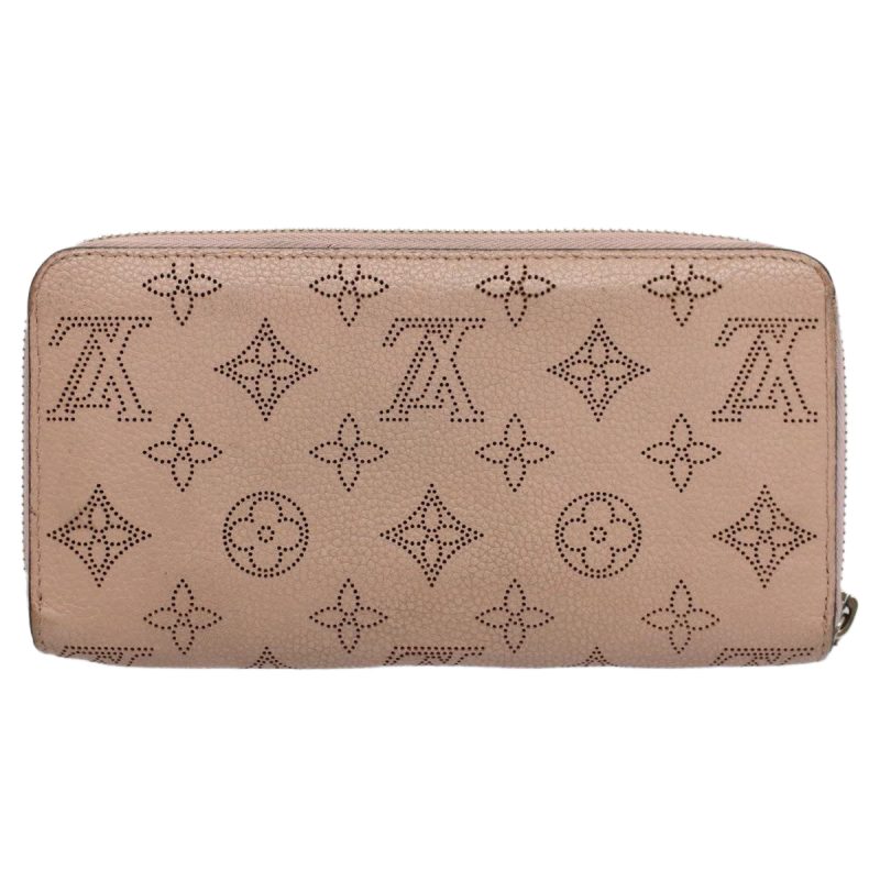 Louis Vuitton Monogram Mahina Zippy Wallet Long Wallet Pink M82755 Auth ep2463 - Image 2