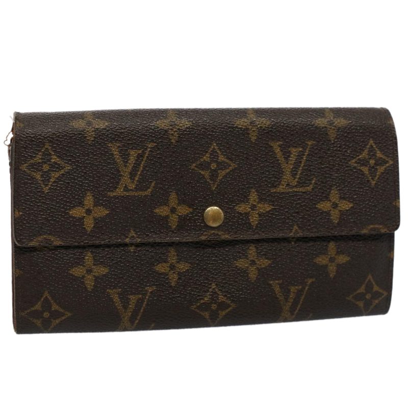 Louis Vuitton Monogram Portefeuille Sarah Long Wallet M60531  ep2465