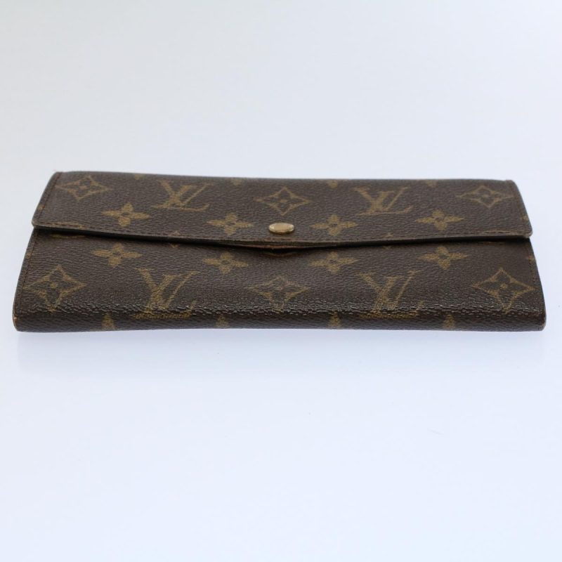 Louis Vuitton Monogram Portefeuille Sarah Long Wallet M60531  ep2465 - Image 6