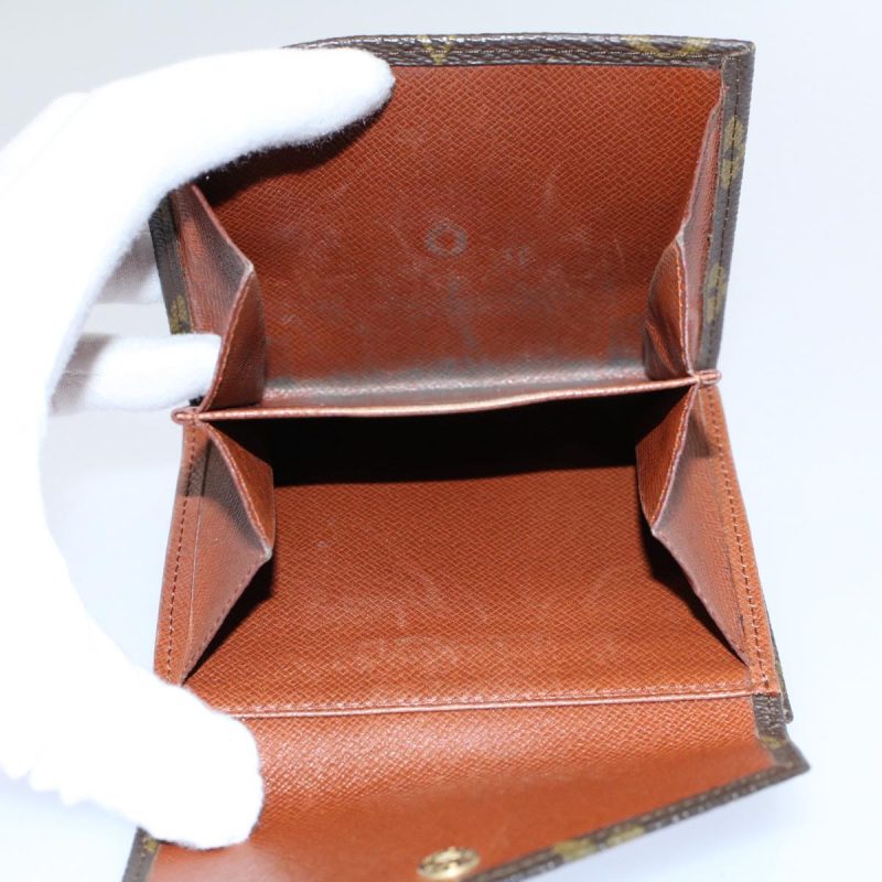Louis Vuitton Monogram Porte Monnaie Bier Cartes Crdit Wallet M61652 Auth ep2467 - Image 8