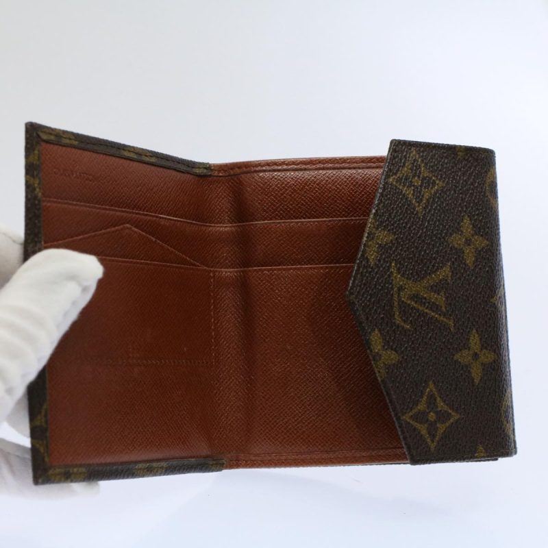 Louis Vuitton Monogram Porte Monnaie Bier Cartes Crdit Wallet M61652 Auth ep2467 - Image 10