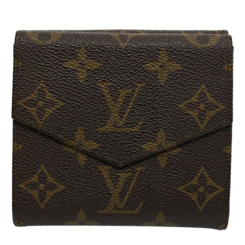 Louis Vuitton Monogram Porte Monnaie Bier Cartes Crdit Wallet M61652 Auth ep2467 - Image 2