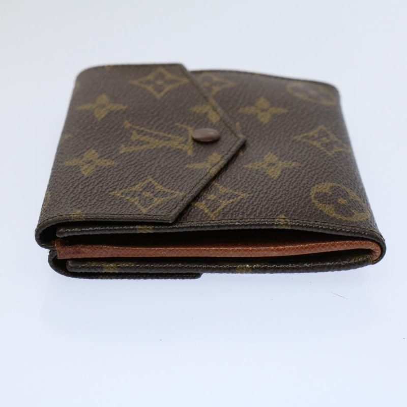 Louis Vuitton Monogram Porte Monnaie Bier Cartes Crdit Wallet M61652 Auth ep2467 - Image 3