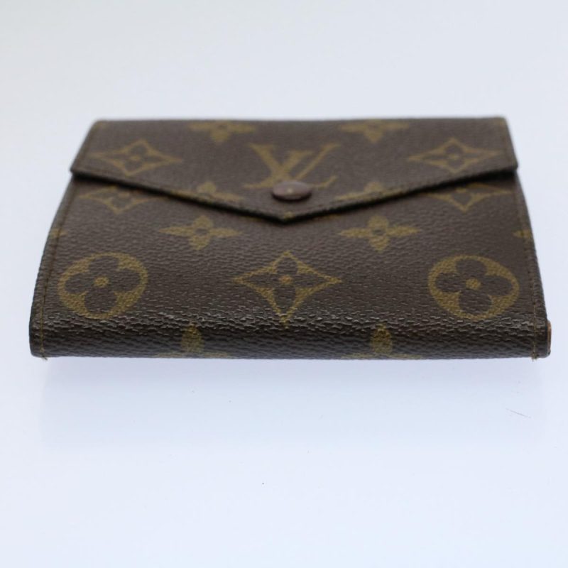Louis Vuitton Monogram Porte Monnaie Bier Cartes Crdit Wallet M61652 Auth ep2467 - Image 6