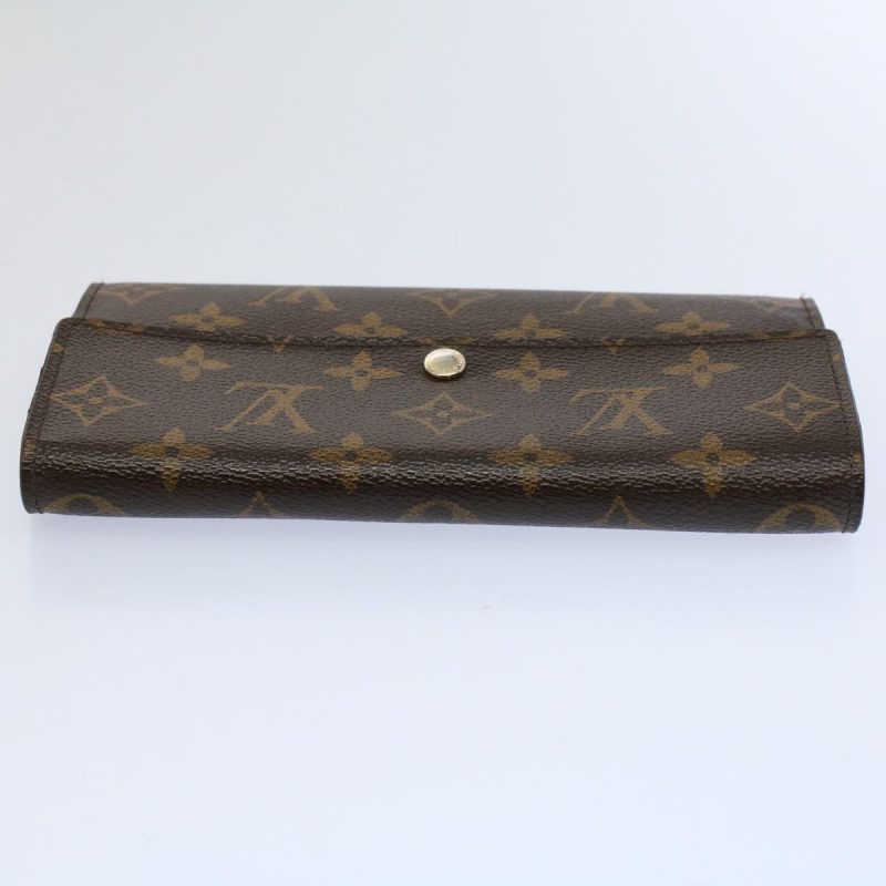 Louis Vuitton Monogram Portefeuille Sarah Long Wallet M60531  ep2471 - Image 5