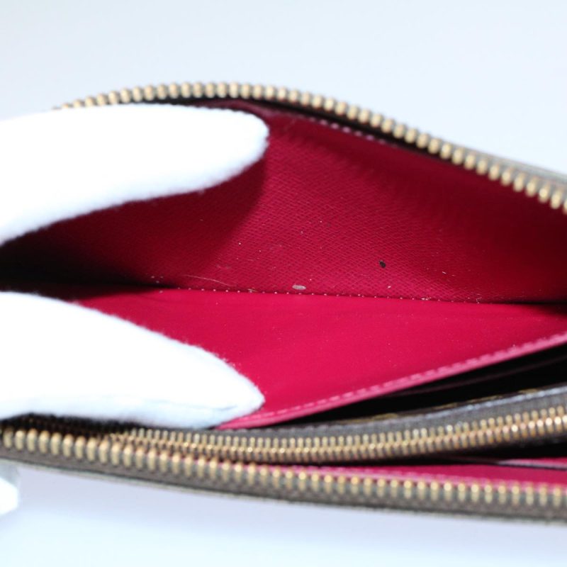 Louis Vuitton Monogram Portefeuille Clemence Wallet Fuchsia M60742 Auth ep2495 - Image 9