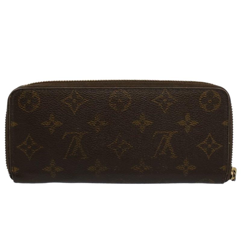 Louis Vuitton Monogram Portefeuille Clemence Wallet Fuchsia M60742 Auth ep2495 - Image 2