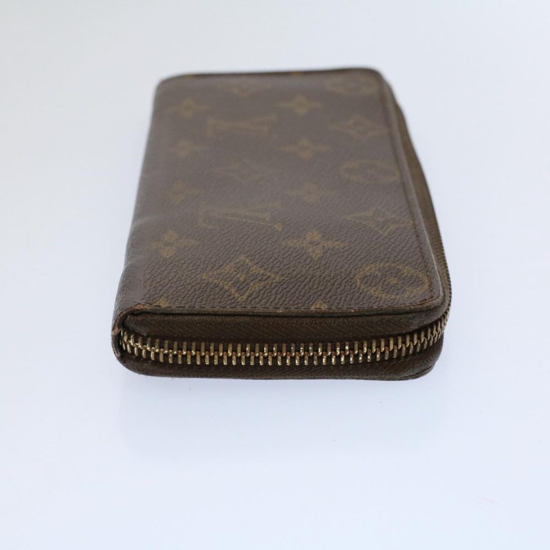 Louis Vuitton Monogram Portefeuille Clemence Wallet Fuchsia M60742 Auth ep2495 - Image 4